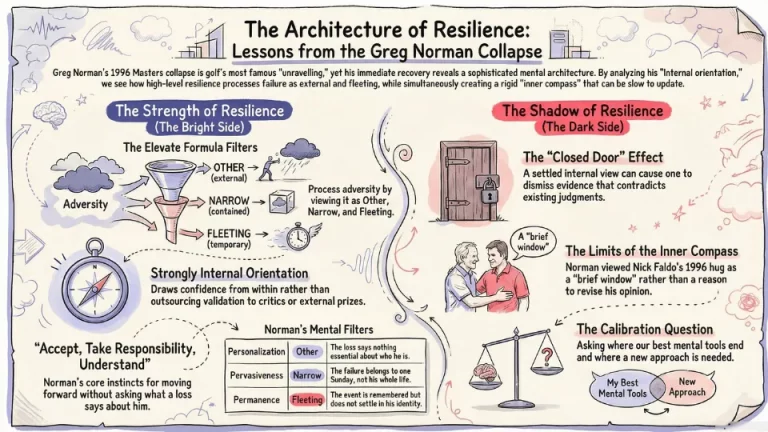 How Greg Norman’s Collapse Revealed the Hidden Architecture of Resilience