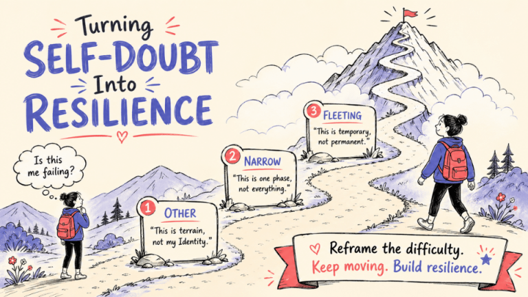 In the Foothills, Turning Self-Doubt into Resilience