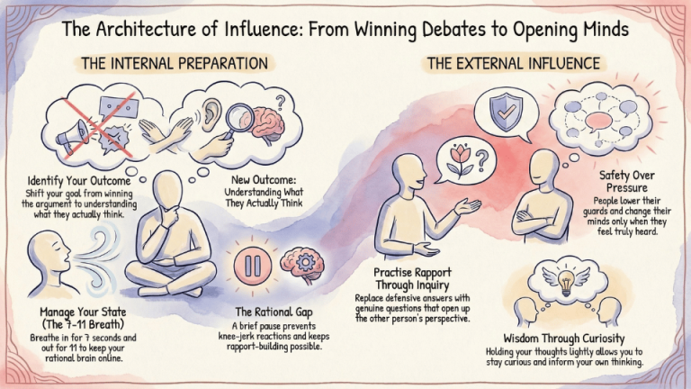 Why the Quietest Person in the Room Won the Argument